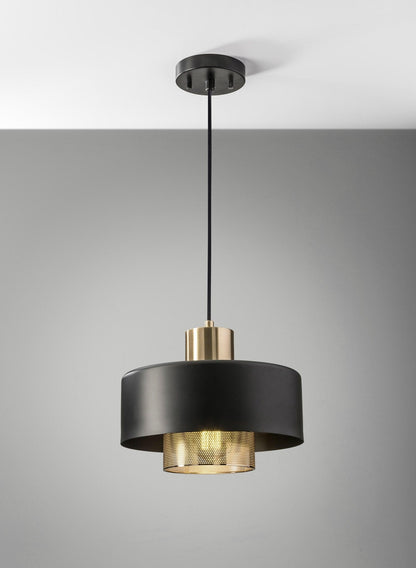 Bradbury Table Lamp | Metal & Iron | Copper + Black