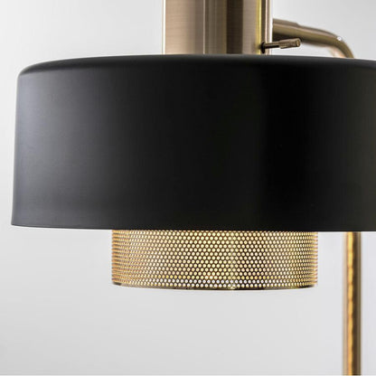 Bradbury Table Lamp | Metal & Iron | Copper + Black