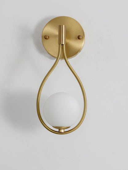 Brass Wall Lamp Set | Vintage Industrial Design | Set of 2