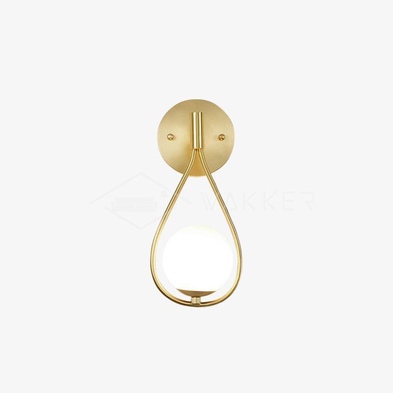 Brass Wall Lamp Set | Vintage Industrial Design | Set of 2