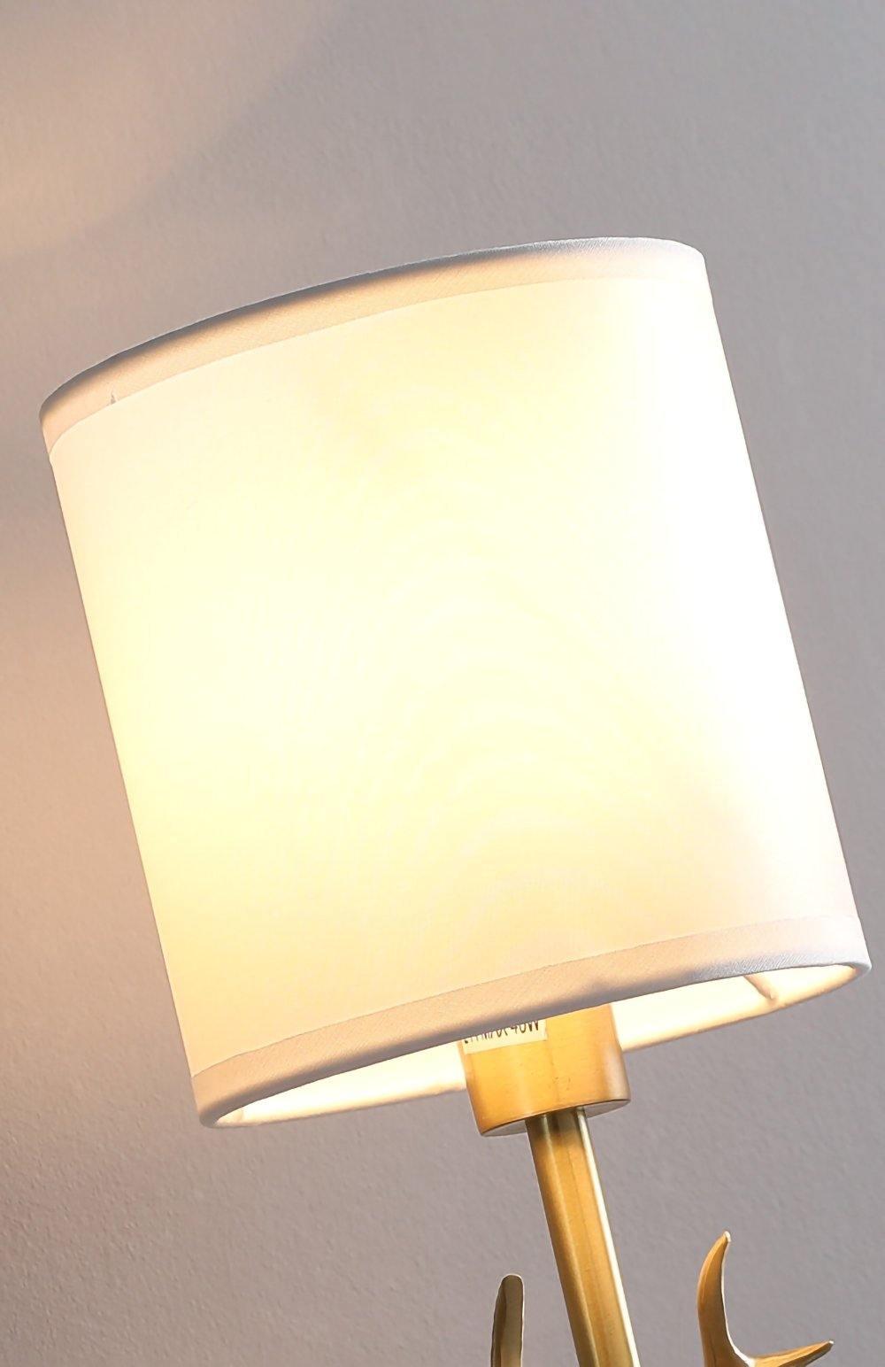 Deer Head Wall Light | Brass | Indoor Use
