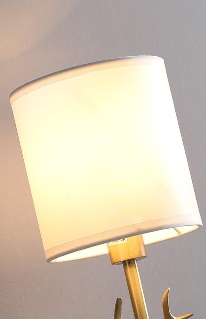 Deer Head Wall Light | Brass | Indoor Use
