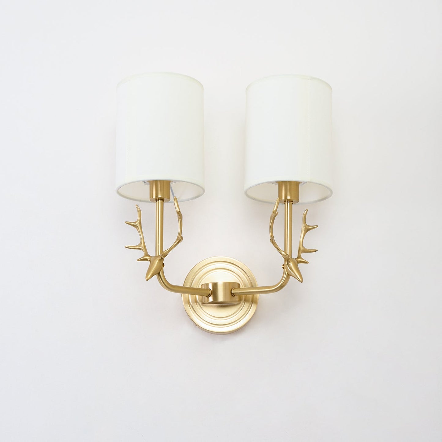 Deer Head Wall Light | Brass | Indoor Use