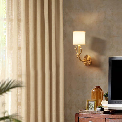 Deer Head Wall Light | Brass | Indoor Use