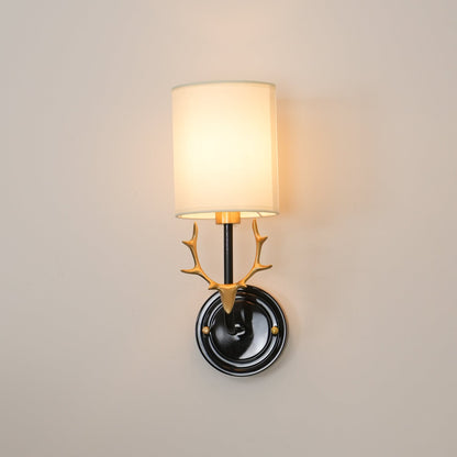 Deer Head Wall Light | Brass | Indoor Use