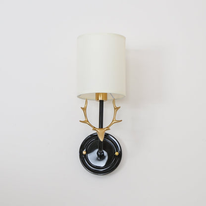 Deer Head Wall Light | Brass | Indoor Use