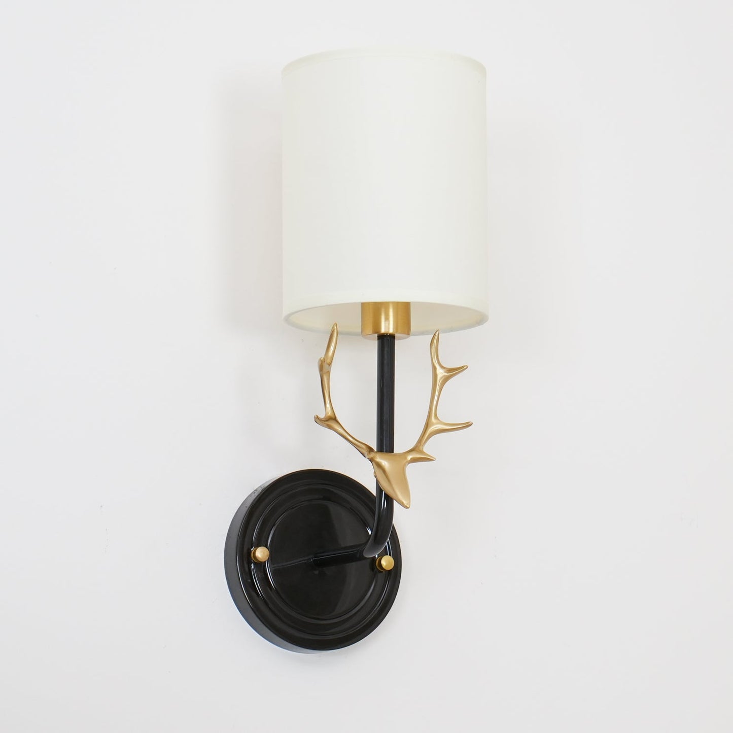Deer Head Wall Light | Brass | Indoor Use