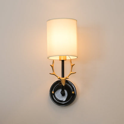 Deer Head Wall Light | Brass | Indoor Use