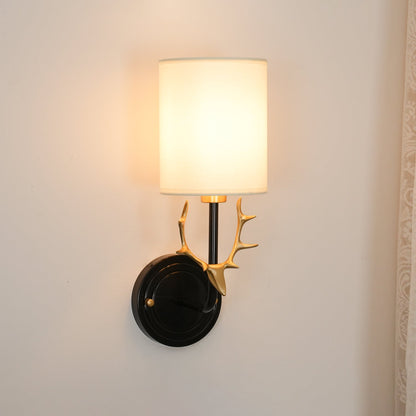Deer Head Wall Light | Brass | Indoor Use