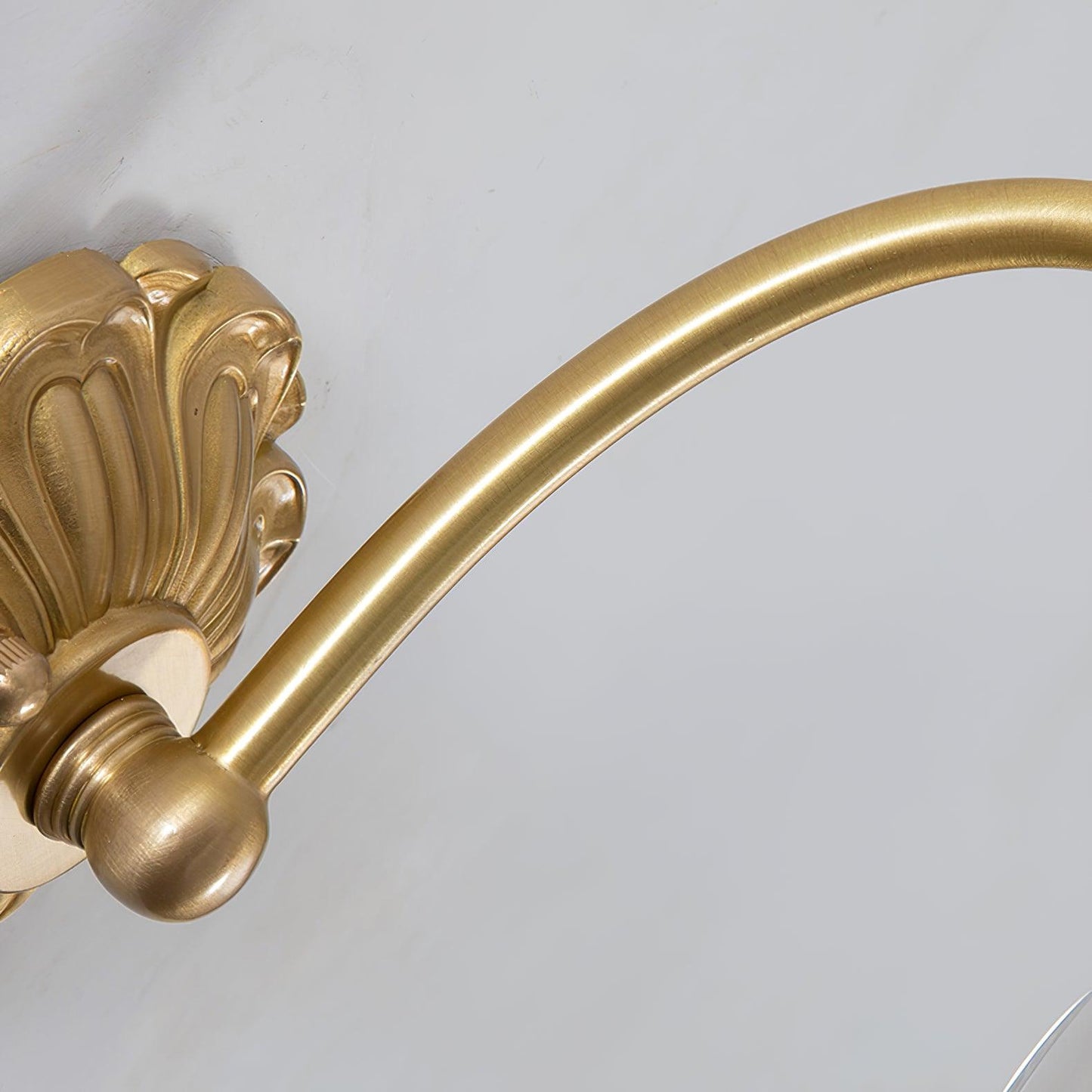 Brass Sconce | Floral Design | Set of 2