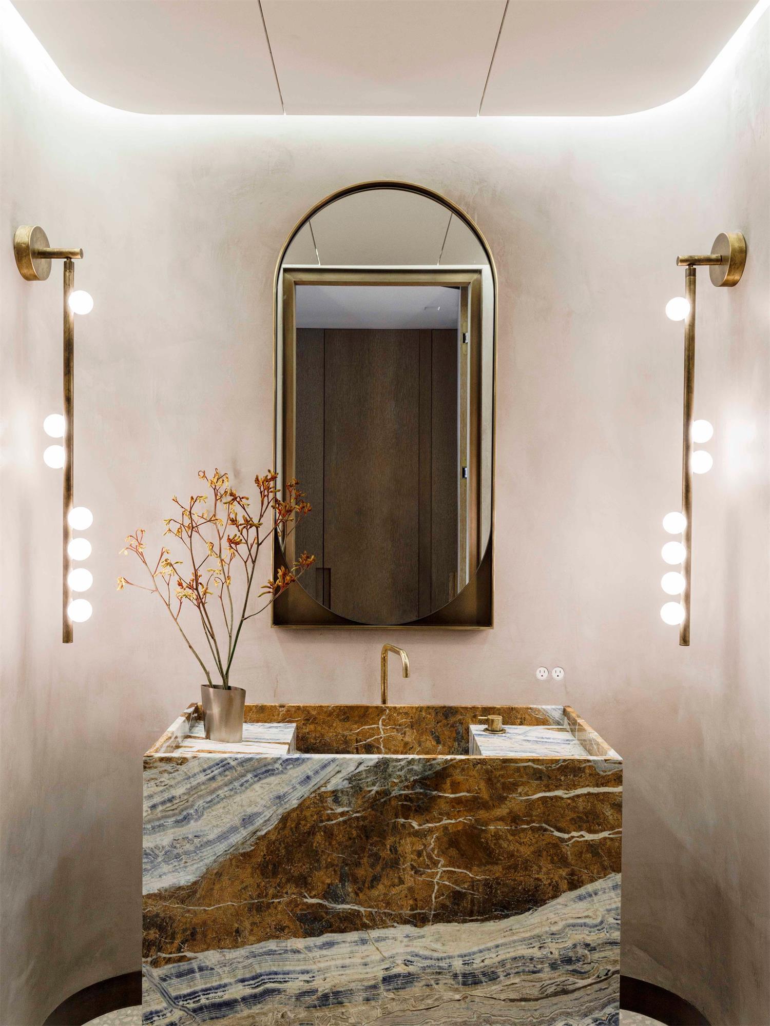Brass Glass Tube Plug-in Wall Lamp | Brass & Glass | White