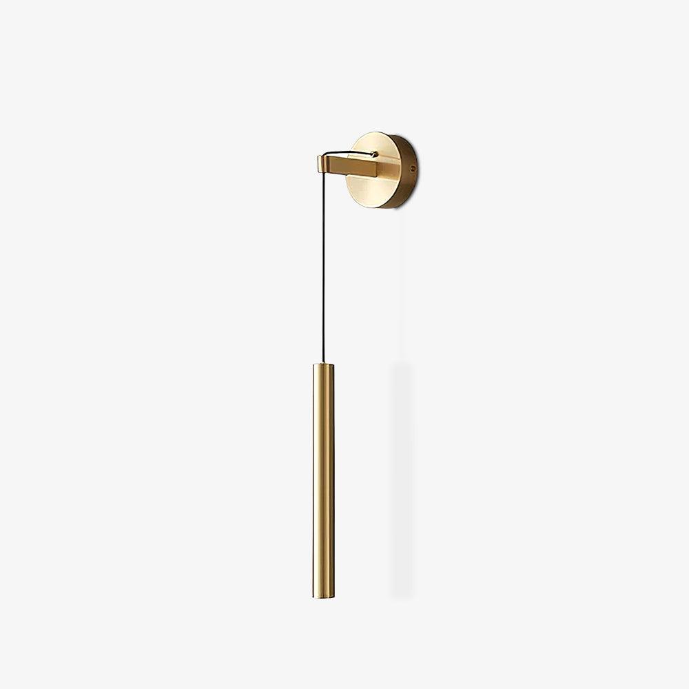 Brass Line Wall Light | Brass & Metal | Adjustable Dimming