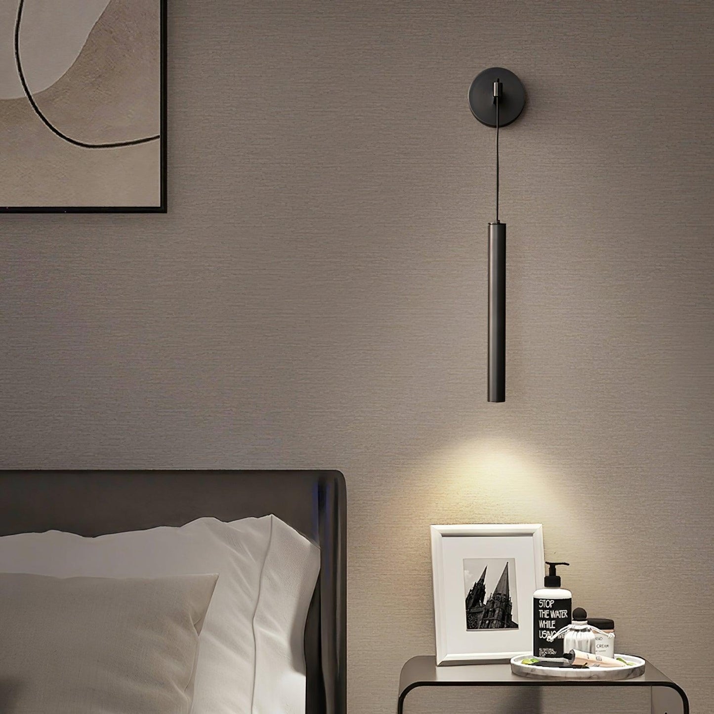 Brass Line Wall Light | Brass & Metal | Adjustable Dimming