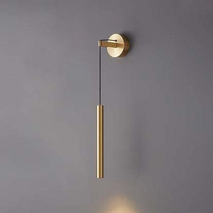 Brass Line Wall Light | Brass & Metal | Adjustable Dimming