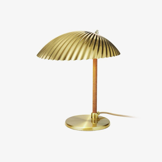 Brass Shell Table Lamp | Brass | Silver
