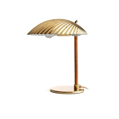 Brass Shell Table Lamp | Brass | Silver