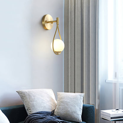 Brass Wall Lamp Set | Vintage Industrial Design | Set of 2