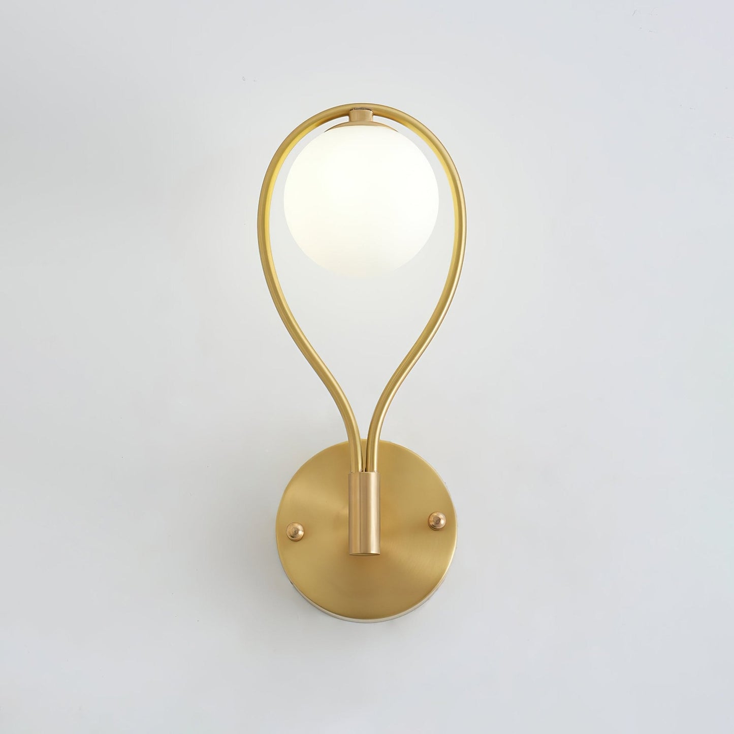 Brass Wall Lamp Set | Vintage Industrial Design | Set of 2