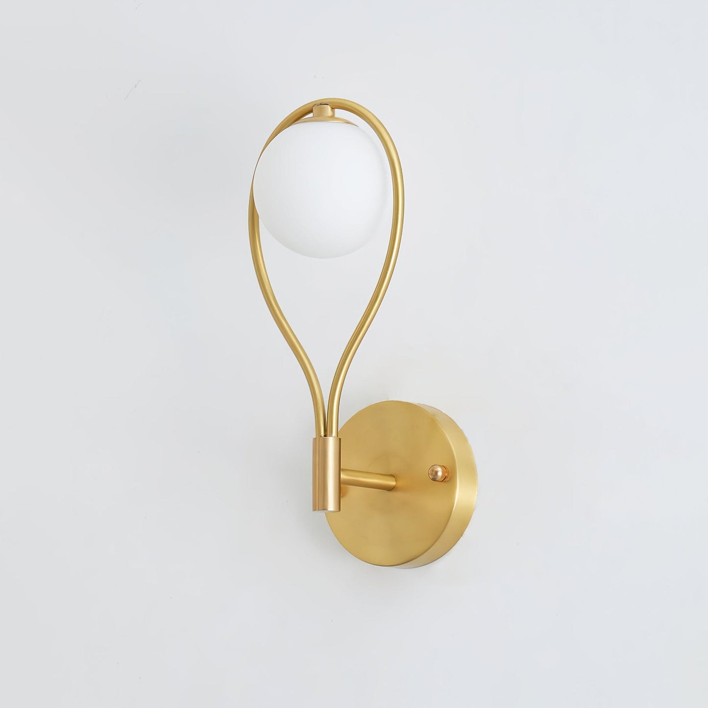 Brass Wall Lamp Set | Vintage Industrial Design | Set of 2