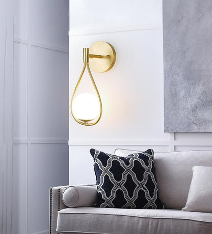 Brass Wall Lamp Set | Vintage Industrial Design | Set of 2