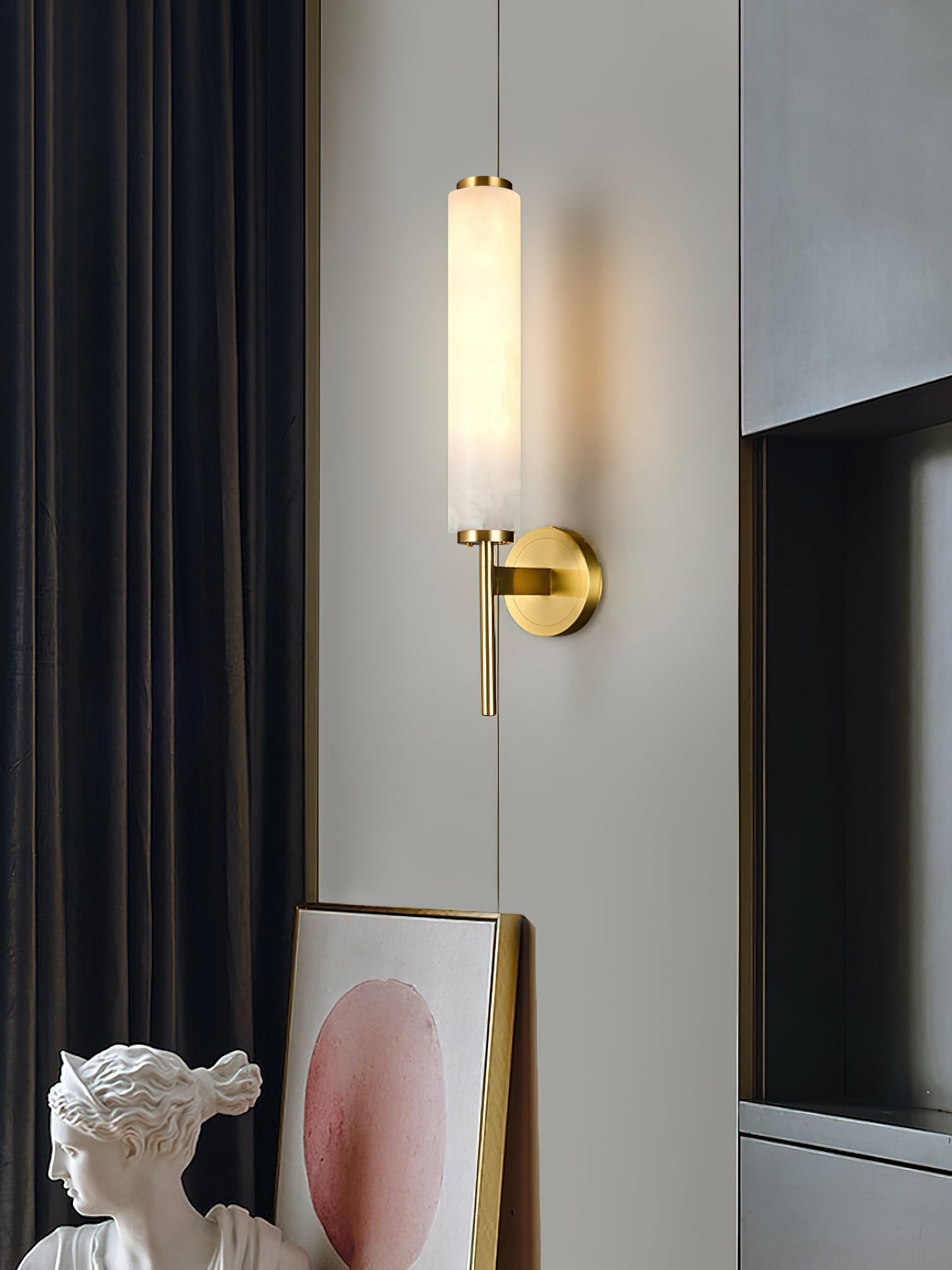 Brass Wall Sconce | Antique Finish | Set of 2