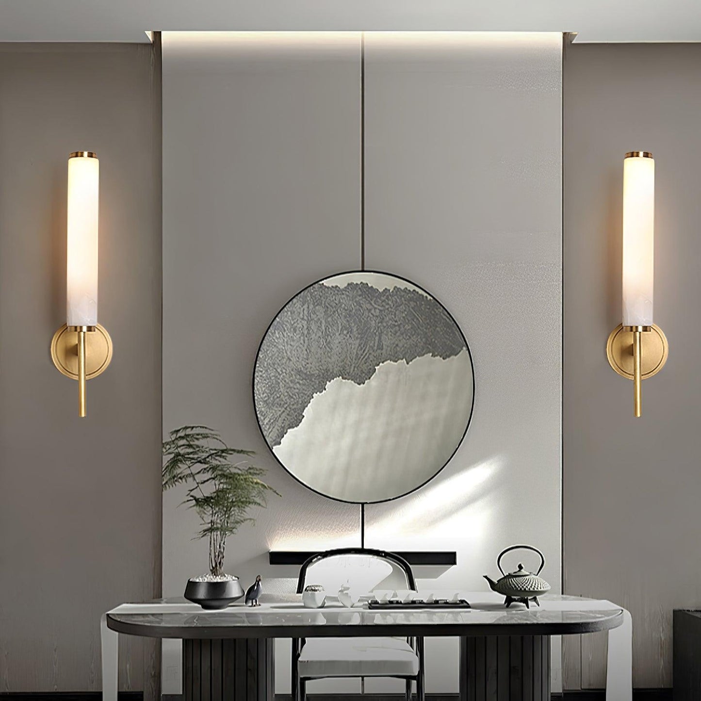 Brass Wall Sconce | Antique Finish | Set of 2