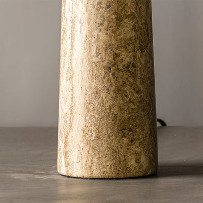 Brixton Table Lamp | Natural Wood & Linen | Beige