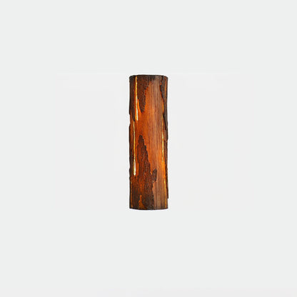 Broken Bark Wall Light | Iron, Metal, Resin | White, Bark color