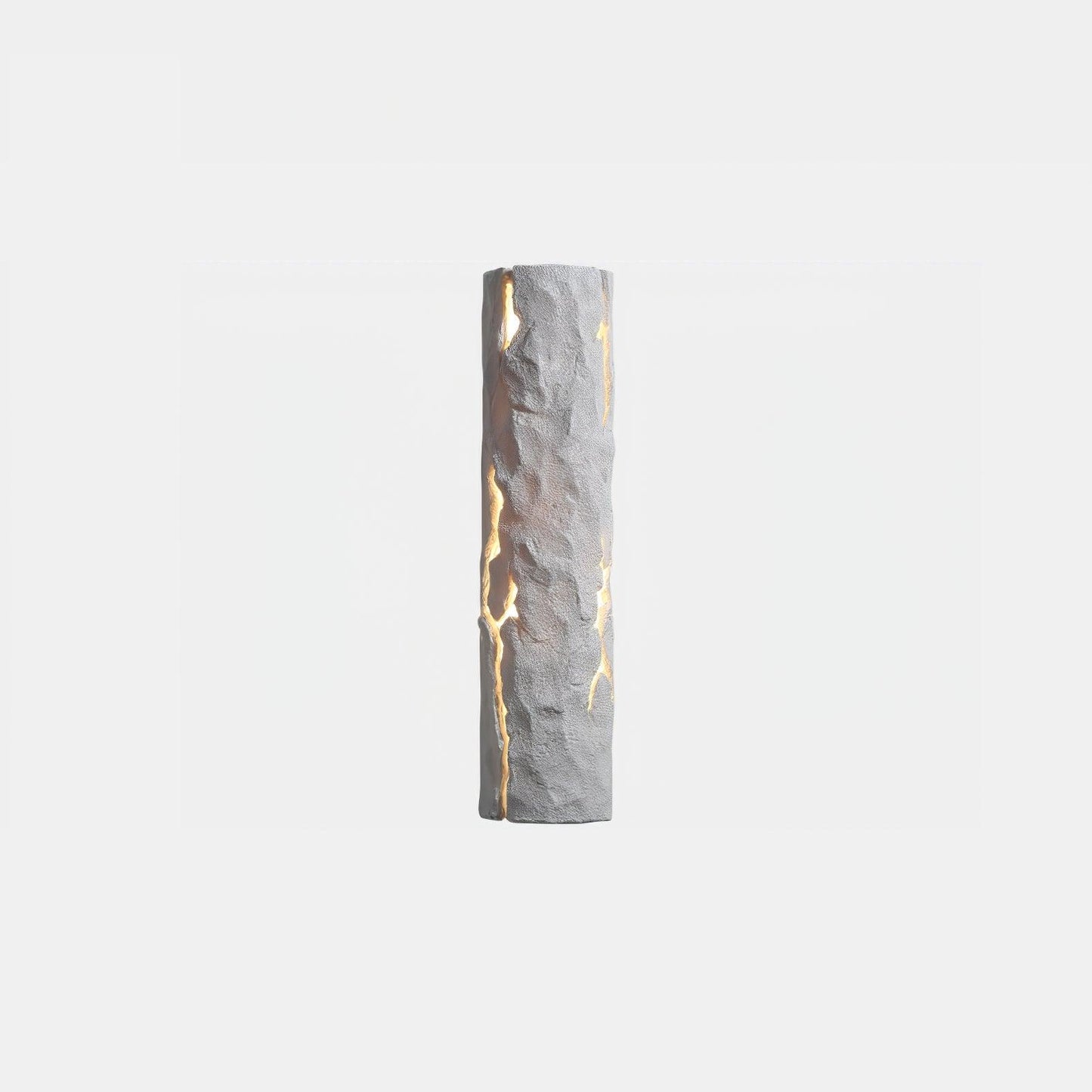 Broken Bark Wall Light | Iron, Metal, Resin | White, Bark color