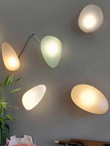 Bubble Glass Wall Lamp | Metal & Glass | Dimmable, Multi-Color Options