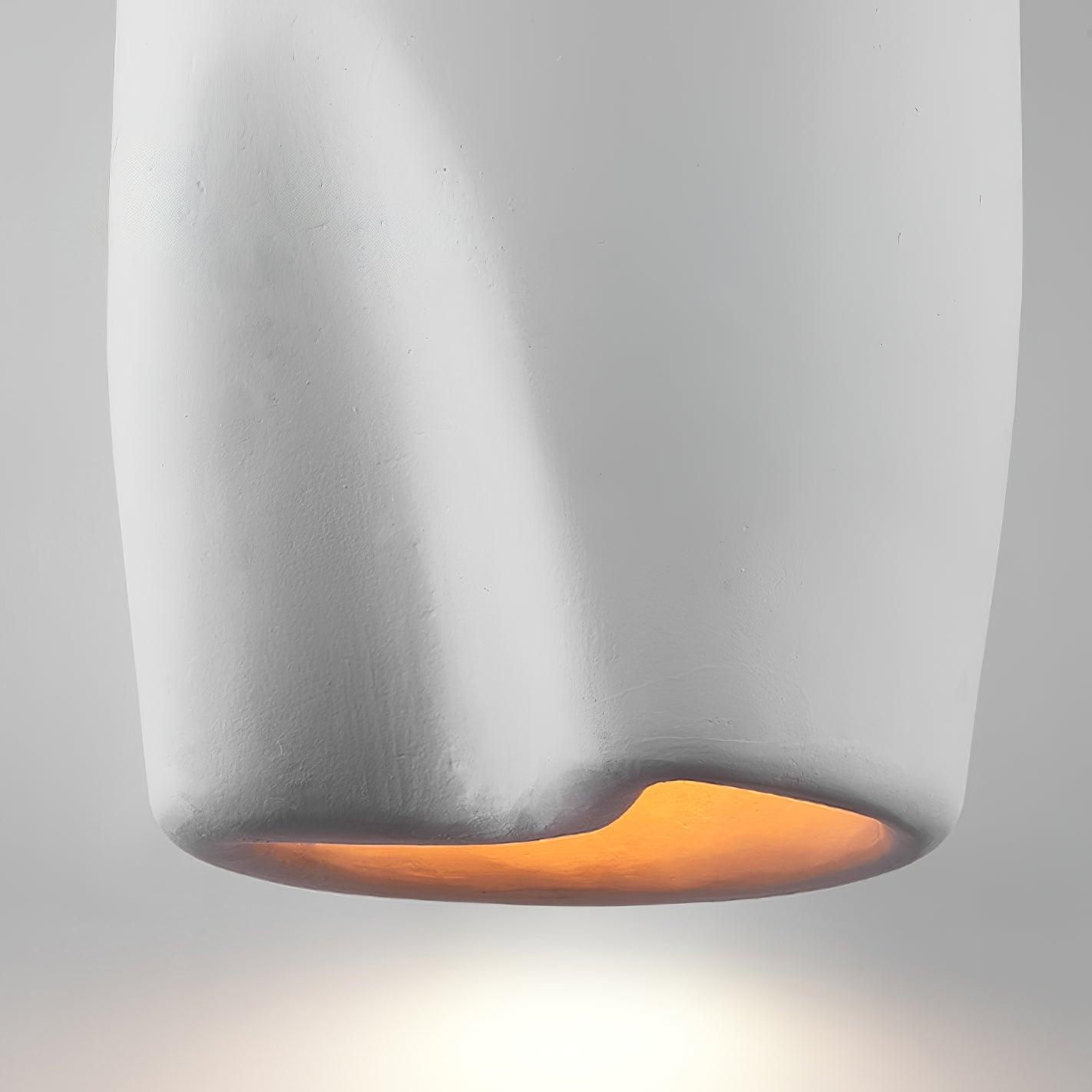 Bucket Pendant Lamp | Metal & Polystyrene | Grey
