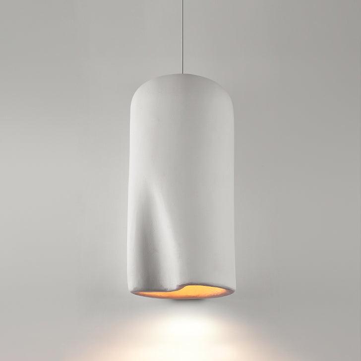 Bucket Pendant Lamp | Metal & Polystyrene | Grey
