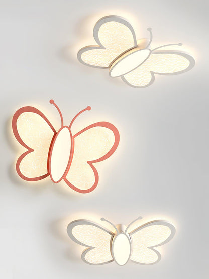 Butterfly Ceiling Lamp | LED | White or Pink