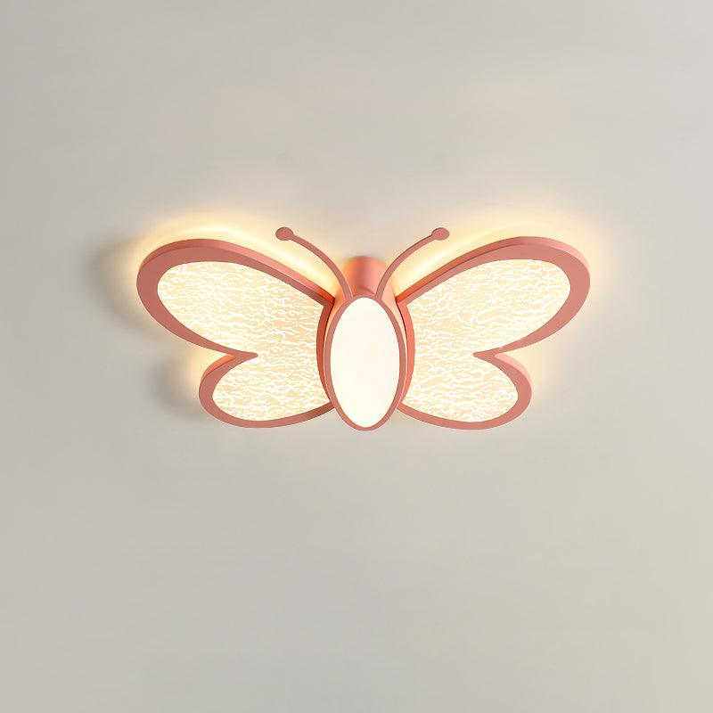 Butterfly Ceiling Lamp | LED | White or Pink