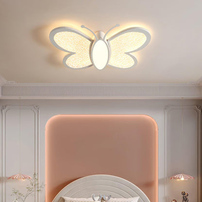 Butterfly Ceiling Lamp | LED | White or Pink
