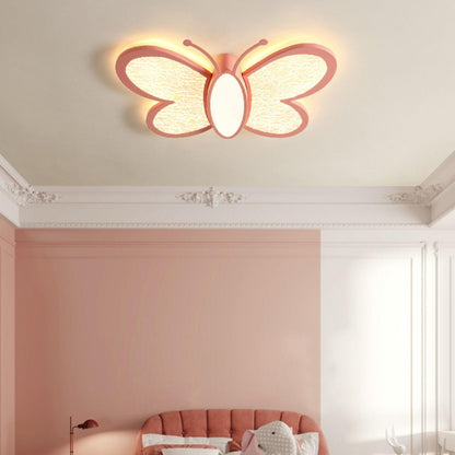 Butterfly Ceiling Lamp | LED | White or Pink