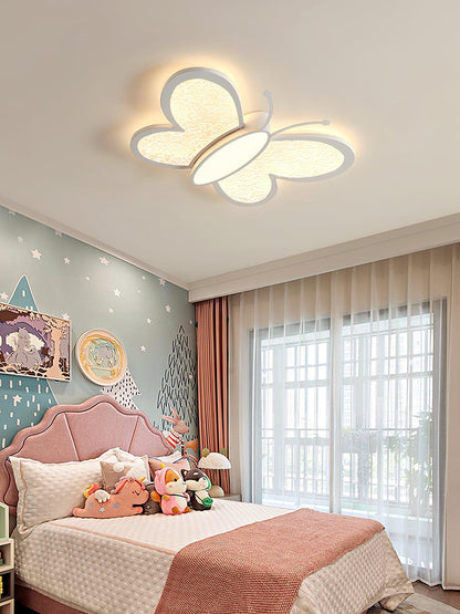 Butterfly Ceiling Lamp | LED | White or Pink
