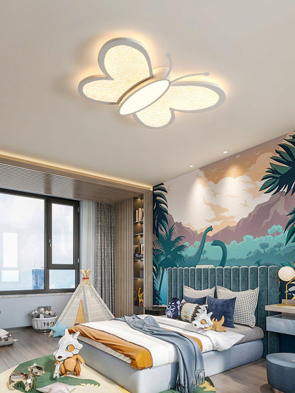 Butterfly Ceiling Lamp | LED | White or Pink