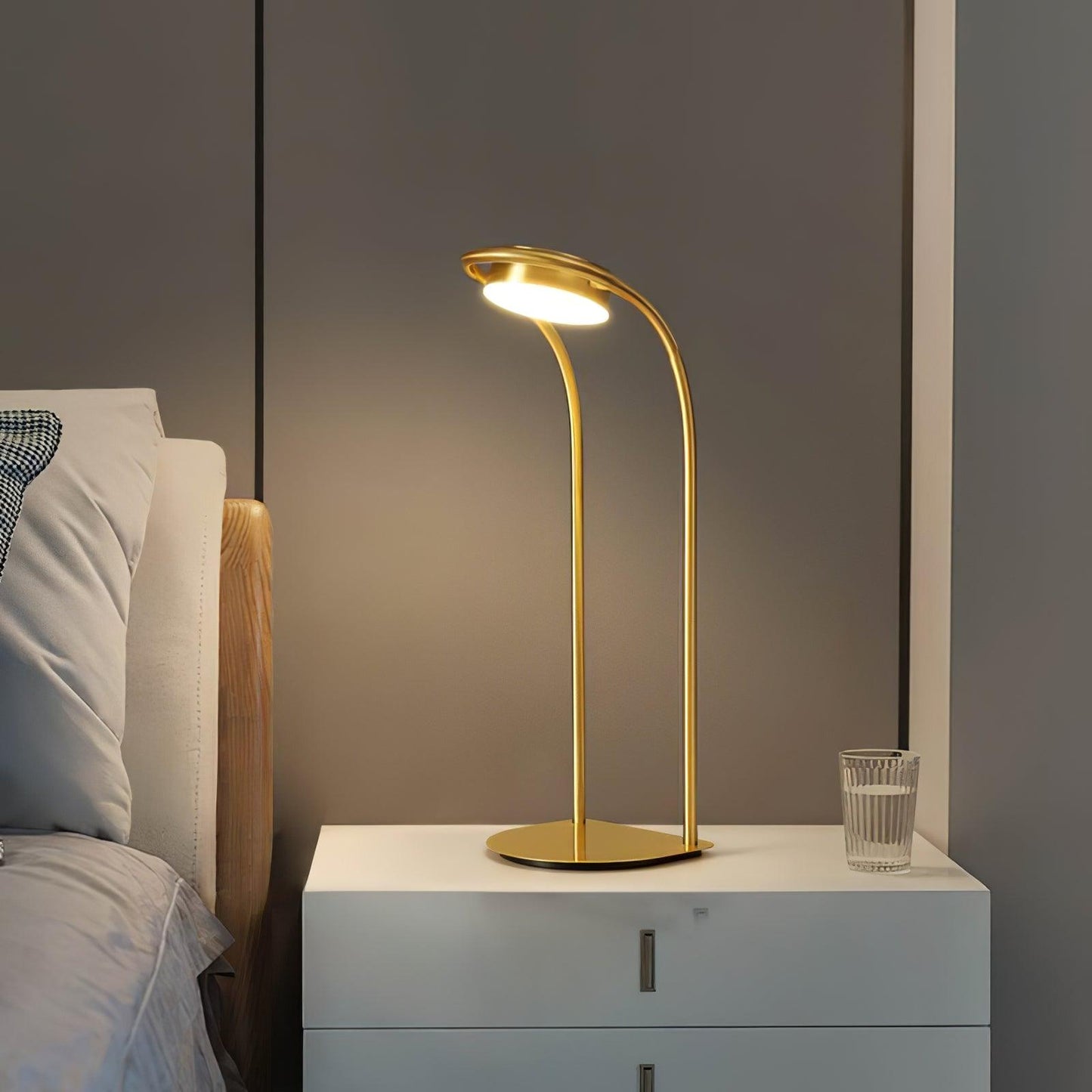 C Ball Table Lamp | Brass & Metal | Nordic Style