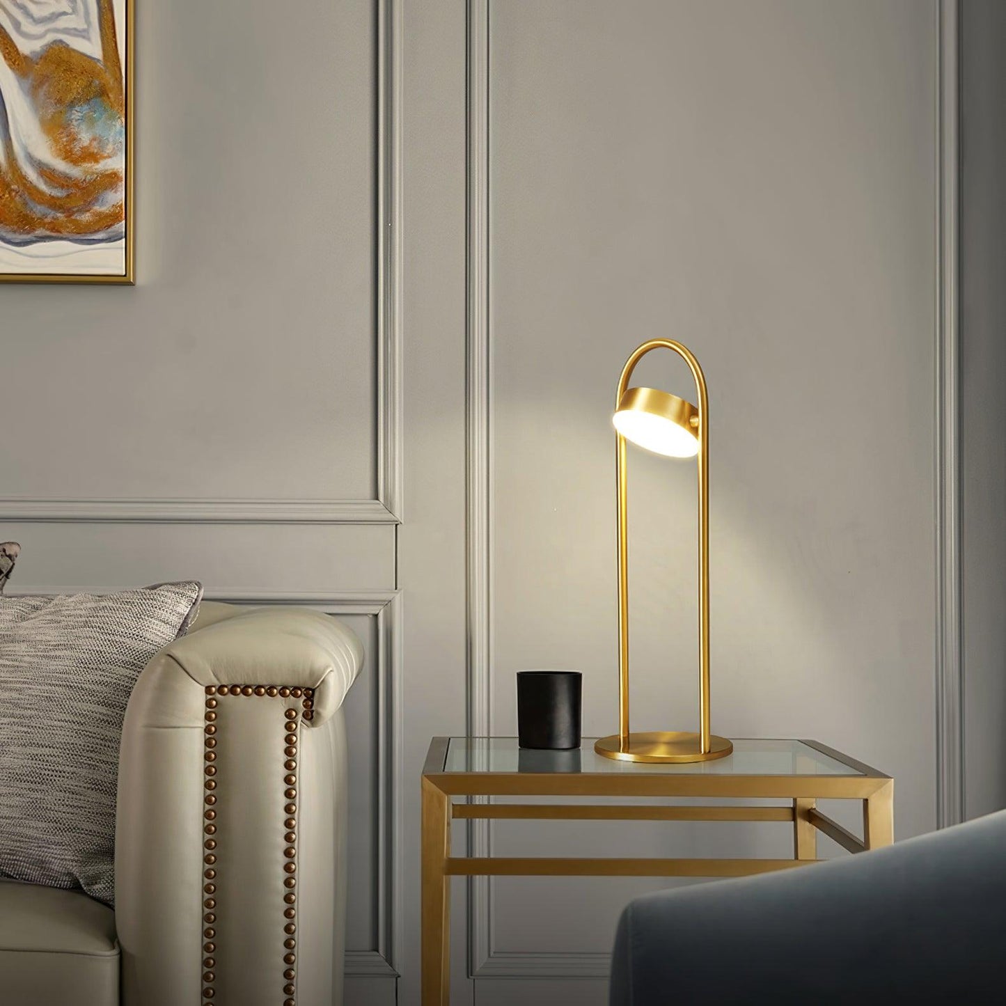 C Ball Table Lamp | Brass & Metal | Nordic Style
