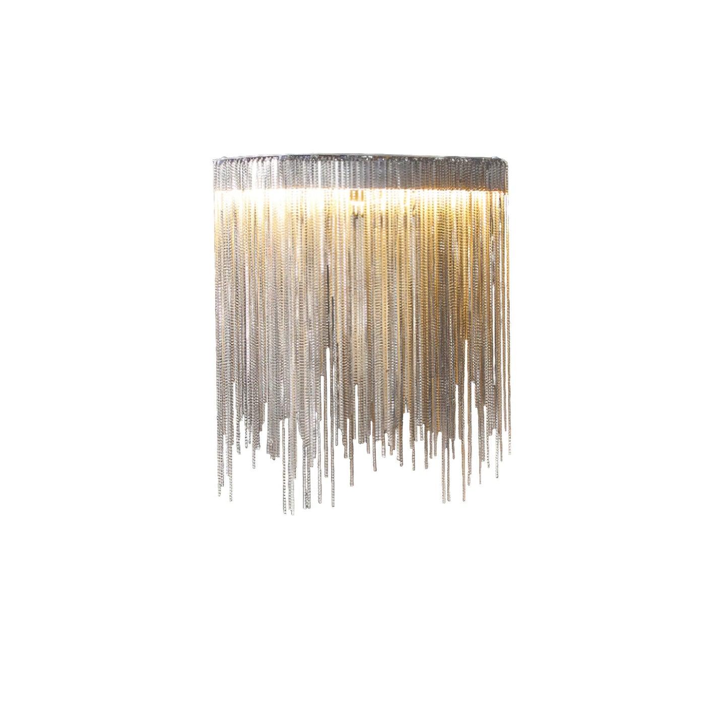 Cadena Tassel Wall Lamp | Metal & Stainless Steel | Gold or Chrome