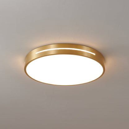 Caelum Ceiling Light | Brass & Acrylic | White