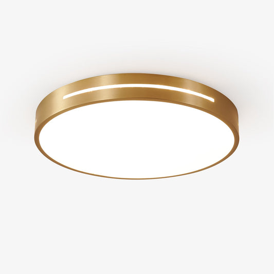 Caelum Ceiling Light | Brass & Acrylic | White