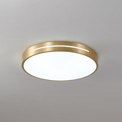Caelum Ceiling Light | Brass & Acrylic | White