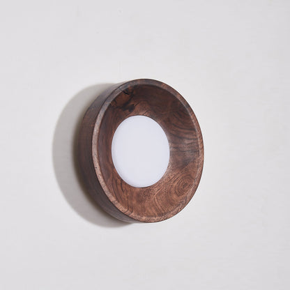 Caldera Wall Lamp | Wood & Acrylic | Walnut