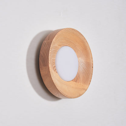 Caldera Wall Lamp | Wood & Acrylic | Walnut