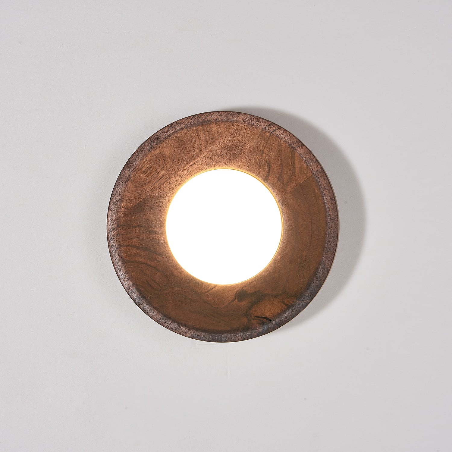 Caldera Wall Lamp | Wood & Acrylic | Walnut