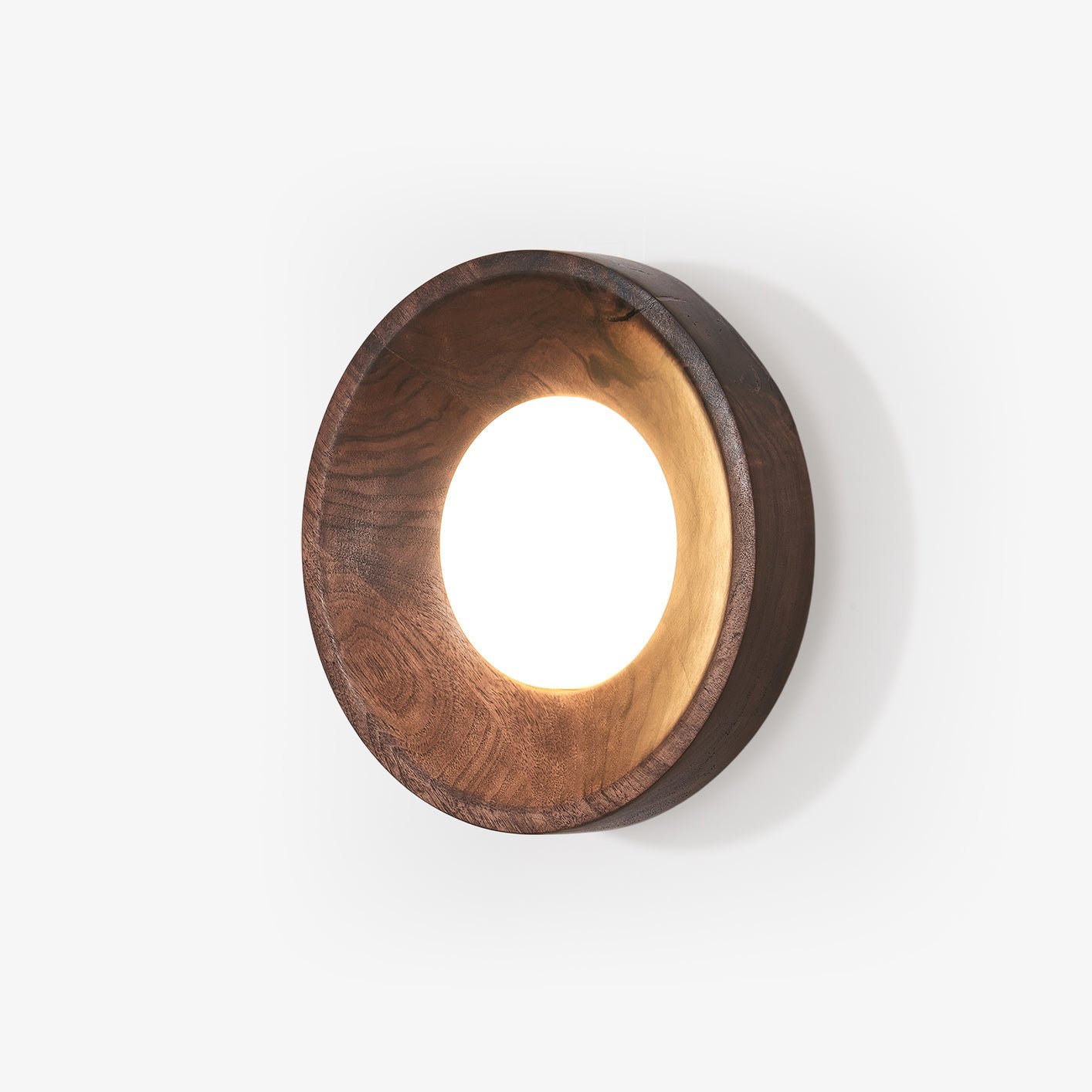 Caldera Wall Lamp | Wood & Acrylic | Walnut