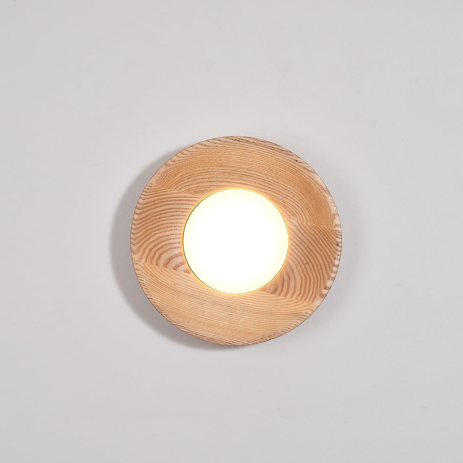 Caldera Wall Lamp | Wood & Acrylic | Walnut
