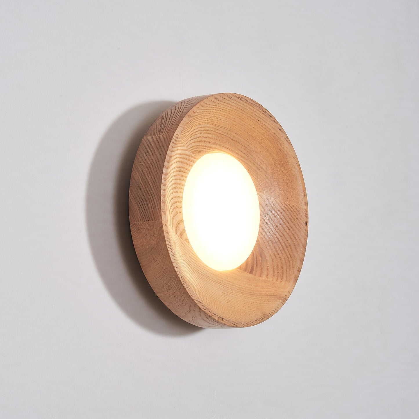 Caldera Wall Lamp | Wood & Acrylic | Walnut